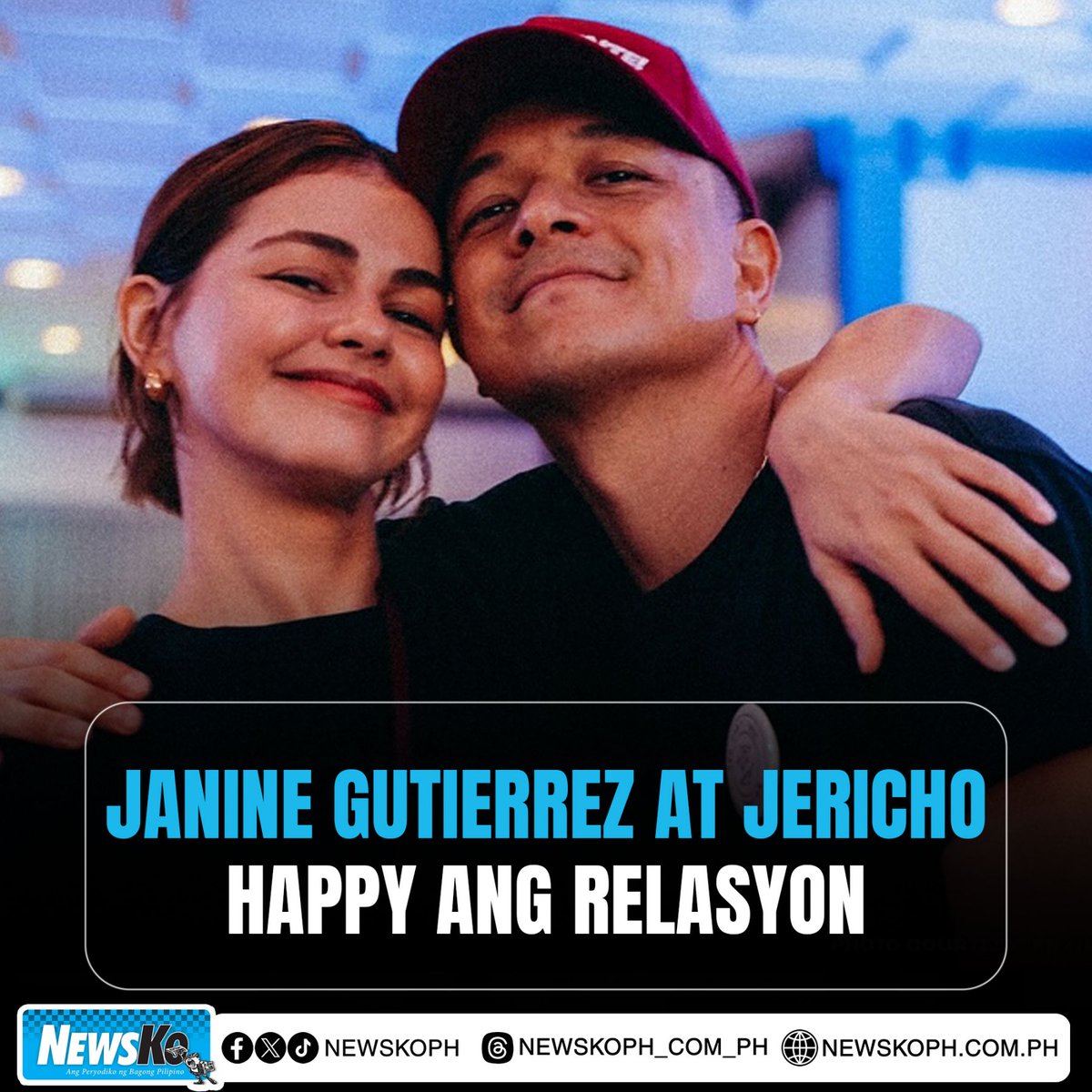 Happy at peaceful ang relasyon nina Janine Gutierrez at Jericho Rosales.

BASAHIN: newsko.com.ph/2026/04/16/jan…