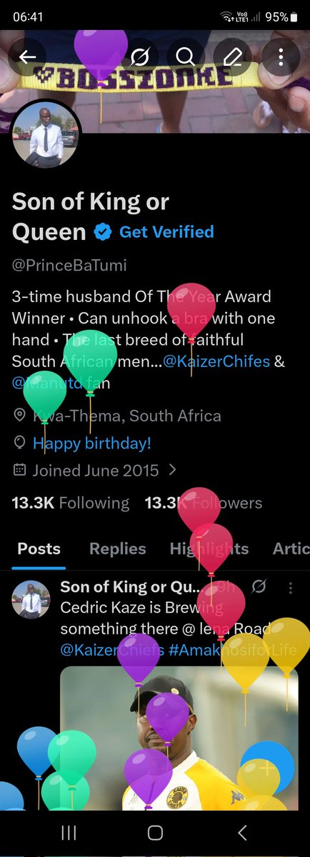 Son of King or Queen tweet media