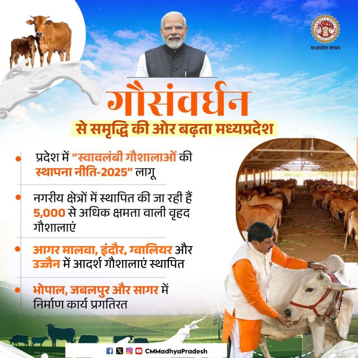 Chief Minister, MP tweet media