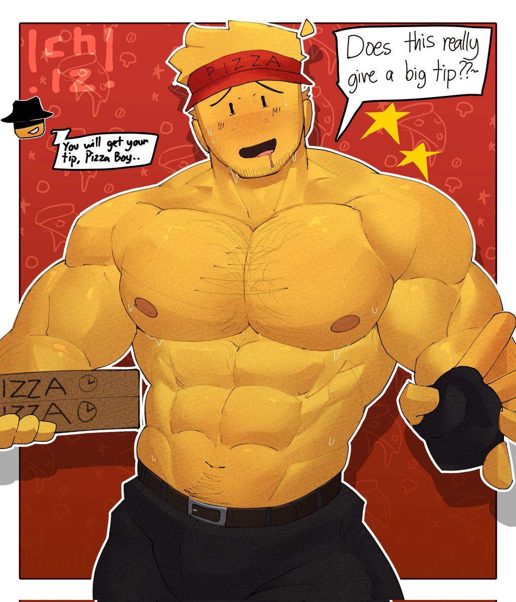 rebelliousmilk's tweet image. nice, pizza boy 🍕 #elliot #roblox #bara #forsaken