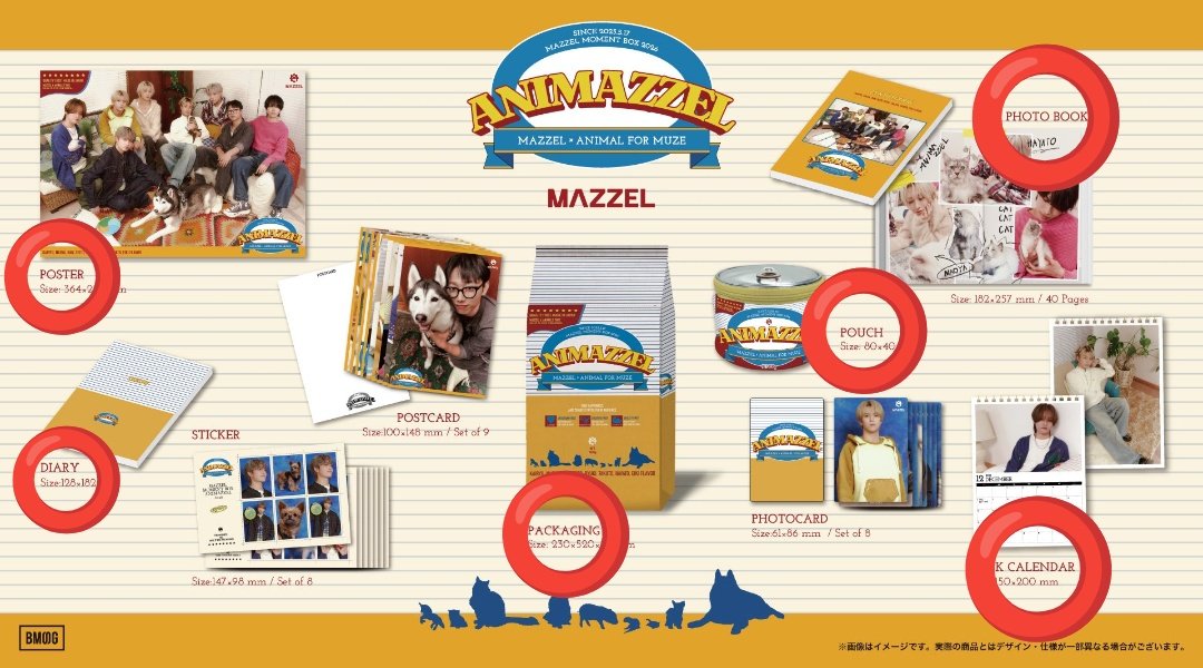 MAZZEL Moment Box 2026 ANIMAZZEL 買えなかった方や新規MUZEさんで