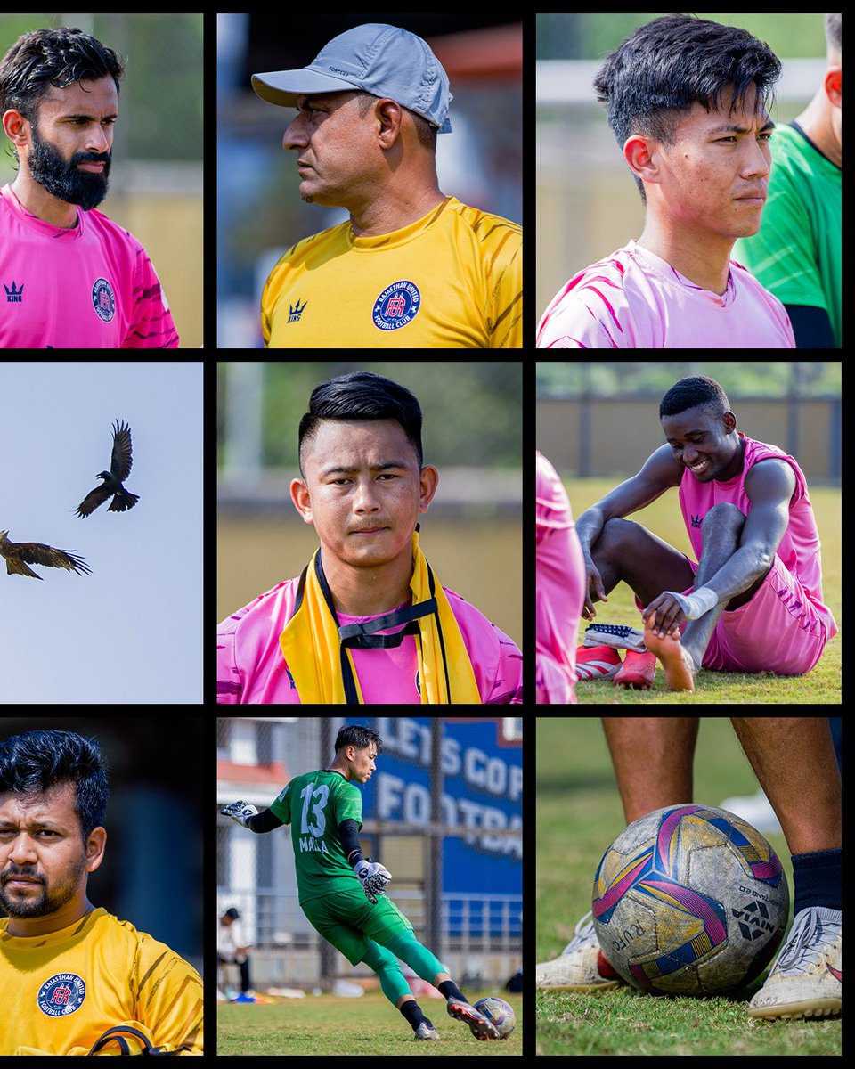 RajasthanUnited's tweet image. All about the work. 💪

#RUFC #DesertWarriors #Training #IFL #IndianFootball