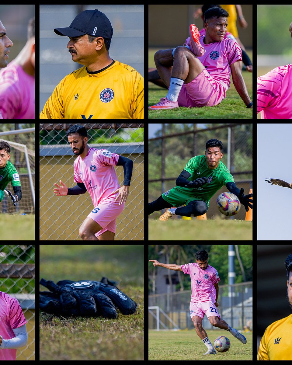 RajasthanUnited's tweet image. All about the work. 💪

#RUFC #DesertWarriors #Training #IFL #IndianFootball