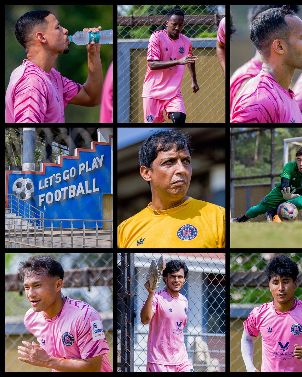 RajasthanUnited's tweet image. All about the work. 💪

#RUFC #DesertWarriors #Training #IFL #IndianFootball