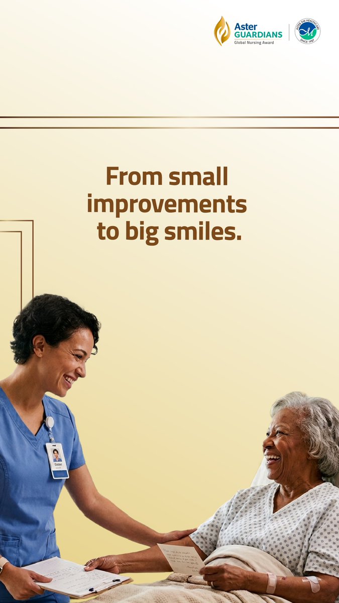 AsterGuardians's tweet image. Progress does not always come in big moments. Sometimes, it is in the smallest signs of recovery that bring the most joy.
Today, we celebrate the nurses who find meaning in every step forward, no matter how small.

#JoyOfNursing #NurseLife #NursesUnite #NursingExcellence