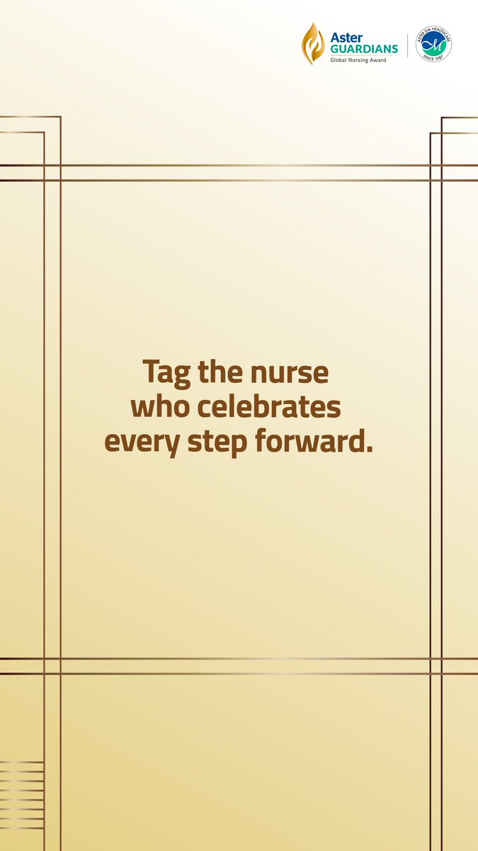 AsterGuardians's tweet image. Progress does not always come in big moments. Sometimes, it is in the smallest signs of recovery that bring the most joy.
Today, we celebrate the nurses who find meaning in every step forward, no matter how small.

#JoyOfNursing #NurseLife #NursesUnite #NursingExcellence
