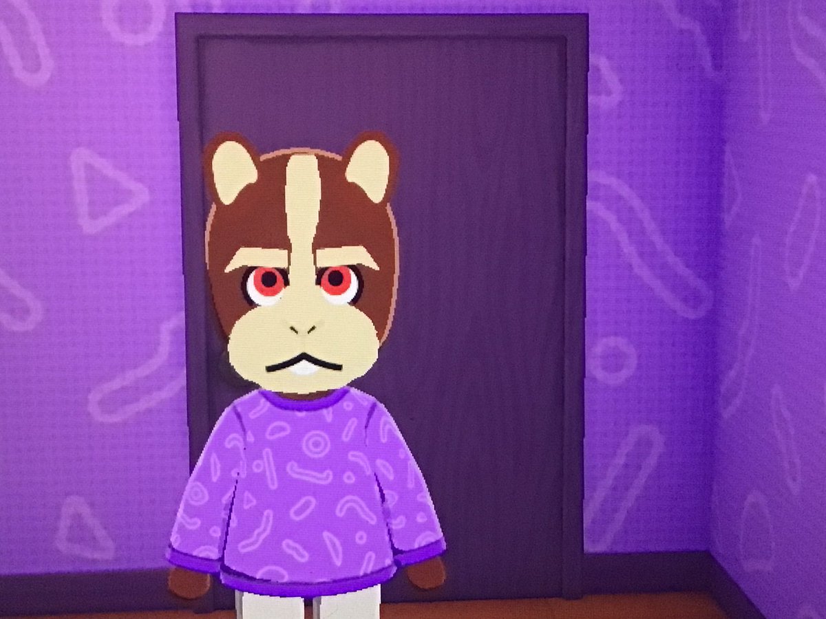 Fabulousep's tweet photo. Made Peppy Hare in tomadachi life living the dream https://t.co/t0f5AVRSc7