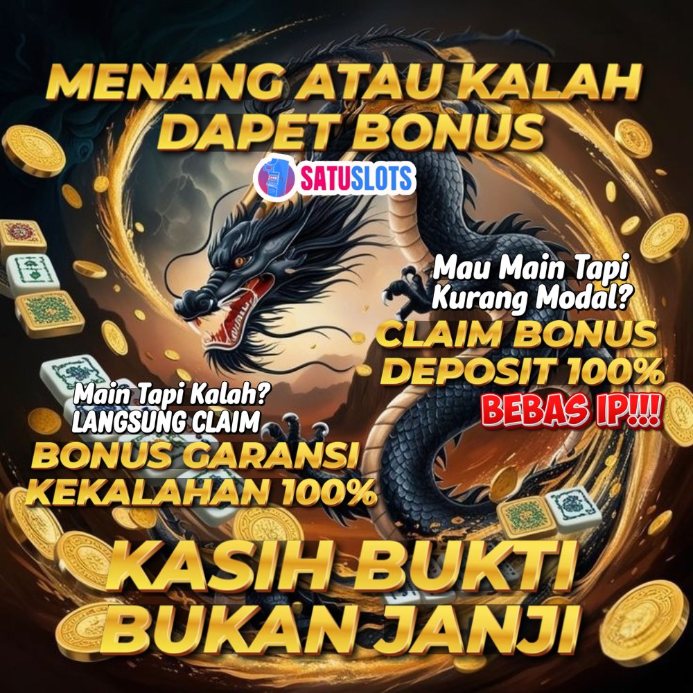 _satuslots's tweet photo. menang kalah pasti dapat bonus kalau mainnya di satuslots 

👉 Yang lain masih nonton, kamu udah cuan duluan! link daftar : https://t.co/u9mNl8JfGW 

#satuslots #slotgacor #bonus100 #cuan #fyp https://t.co/WflL7pCRau
