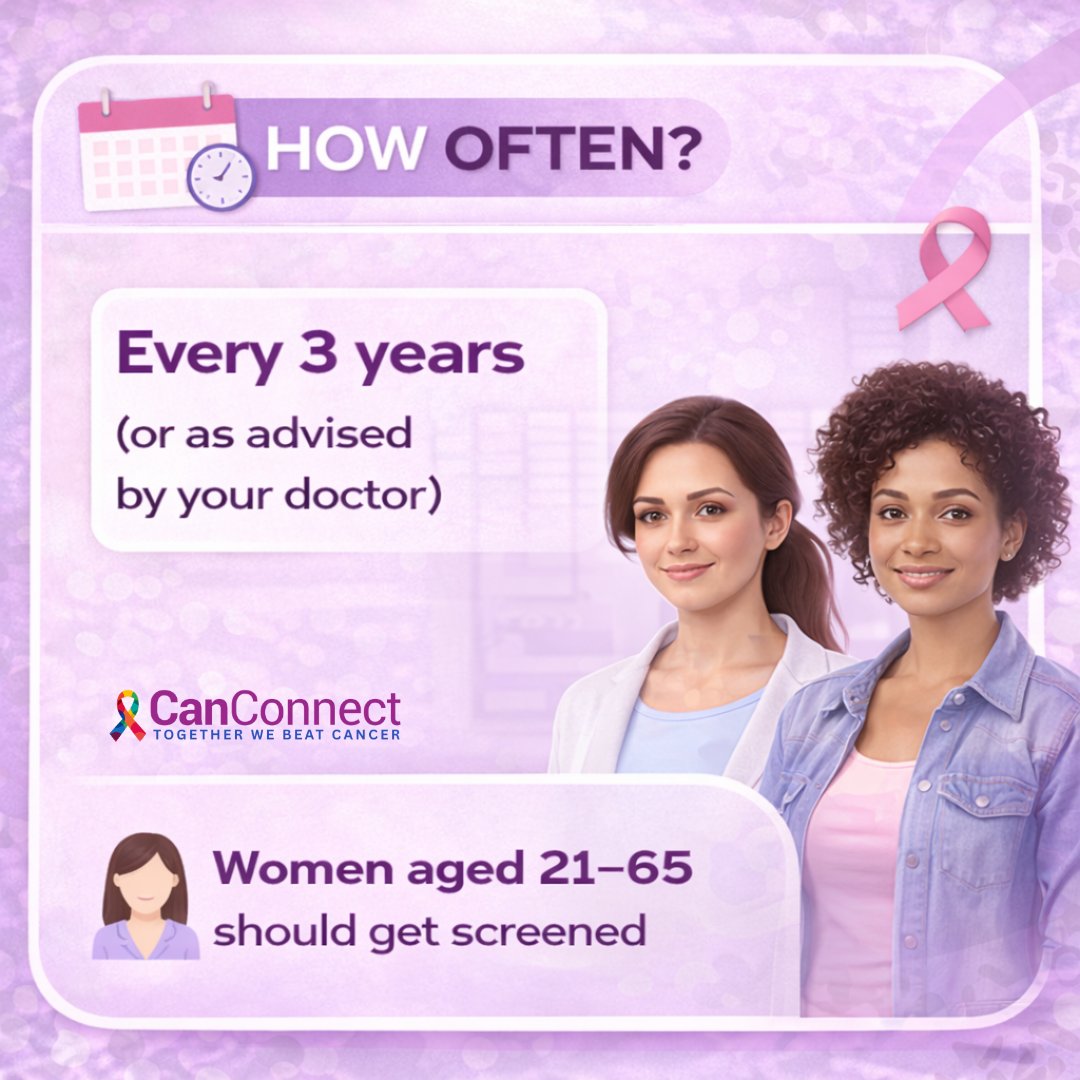 canconnectai's tweet image. Scared of a Pap smear? Don't be. 💜 Swipe through to understand exactly what happens — step by step. It's quick, simple, and could save your life. Early detection is always better than late regret. 👉 Book your screening today.
#PapSmear #CervicalCancerAwareness #EarlyDetection
