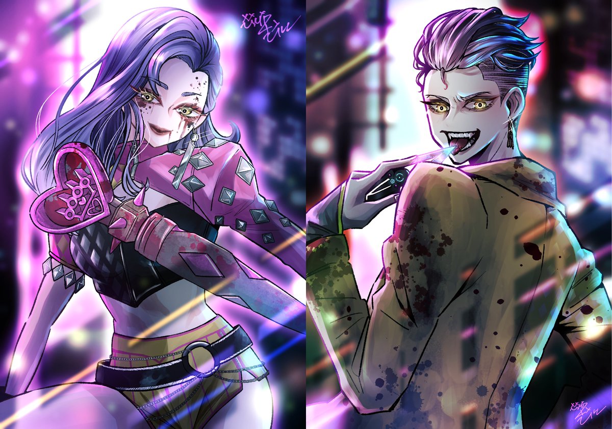 XXXMIZUKICHIXX's tweet image. 以前描いたトリックスターと並べてみました
#dbd