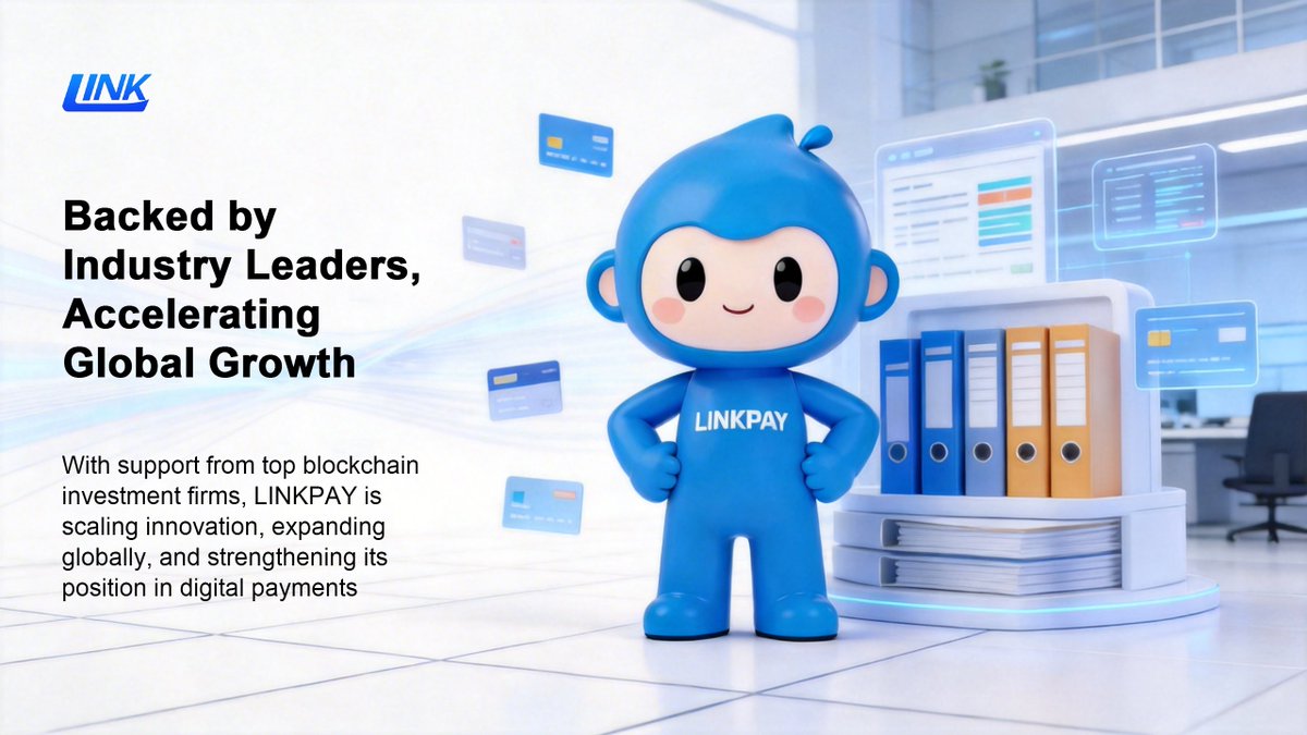 LinkTokenPay's tweet photo. Backing from Blockchain Investment Giants and Industry Leaders These collaborations go beyond financial support. With backing from firms like Polychain Capital, Digital Currency Group (DCG), Multicoin Capital, along with emerging players such as Alpha Tech and Future Capital, LINKPAY gains access to a powerful network of industry expertise, advanced technologies, and strategic insights. This ecosystem enables LINKPAY to accelerate innovation, expand globally, and enhance its platform with world-class capabilities. “We are thrilled to partner with these industry-leading firms, whose vision for a decentralized and transparent future aligns with LINKPAY’s core values,” said the CEO of LINKPAY. “Together, we are driving the future of payments, streamlining global transactions, and unlocking new opportunities for businesses and users worldwide.” 
#LinkPay #Partnership #Blockchain #VentureCapital #Fintech #Web3Payments #GlobalPayments #Innovation #DigitalFinance