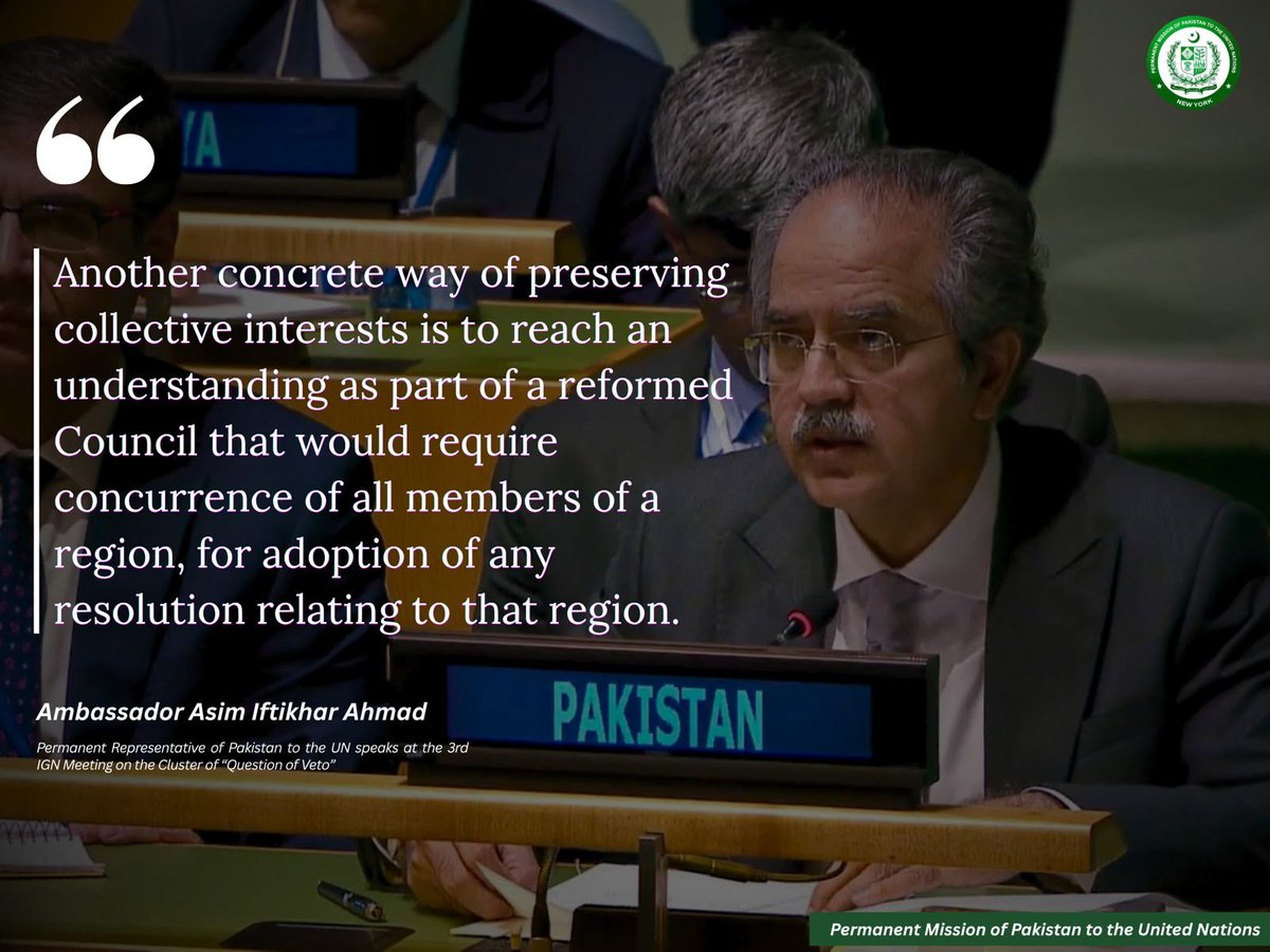 PakistanUN_NY's tweet photo. #ReformForAll 
#PrivilegeForNone
@Asimiahmad https://t.co/WAnxGUFiie
