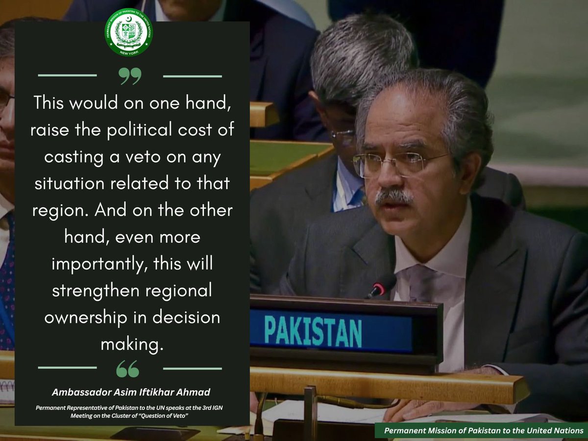 PakistanUN_NY's tweet photo. #ReformForAll 
#PrivilegeForNone
@Asimiahmad https://t.co/itazA3Pugx