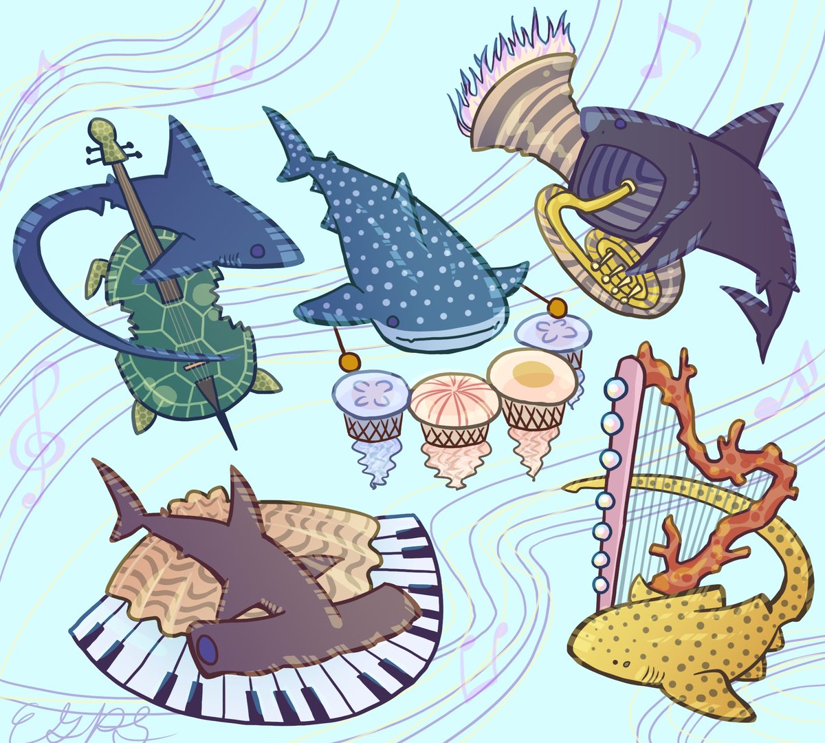 🦈EGPS🦈サメ描く奴 tweet media