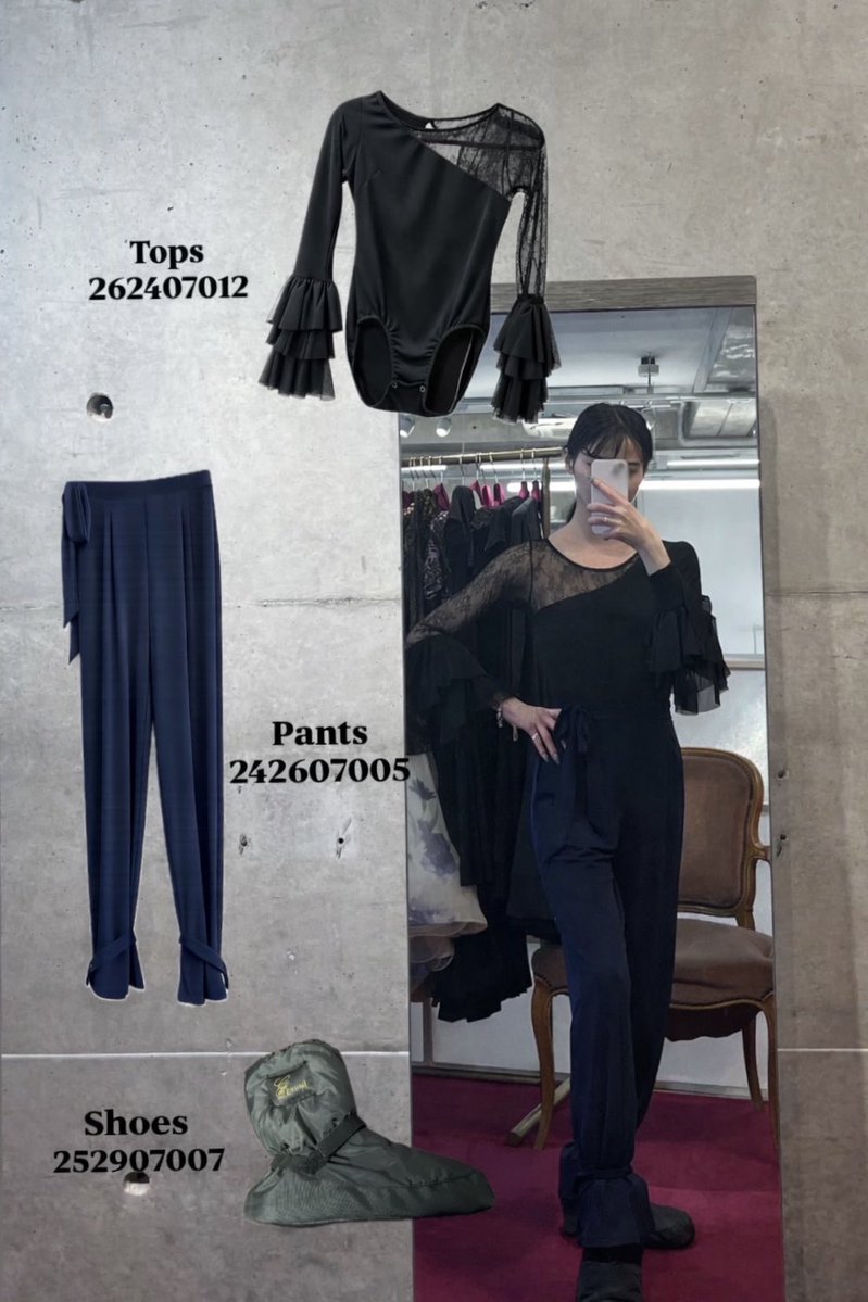 gentildress's tweet image. gentil LOOK BOOK

pants style💙

Tops : 262407012
Pants: 242607005
Shoes: 252907007

#gentil #lookbook #blackcode #社交ダンス
#ballroomdance
