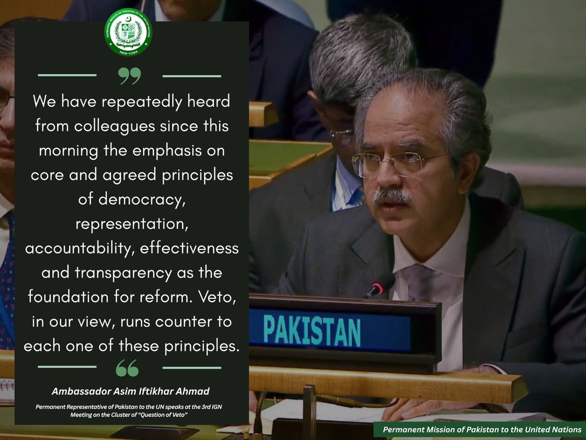PakistanUN_NY's tweet photo. #ReformForAll 
#PrivilegeForNone
@Asimiahmad https://t.co/DGBaBpMWex