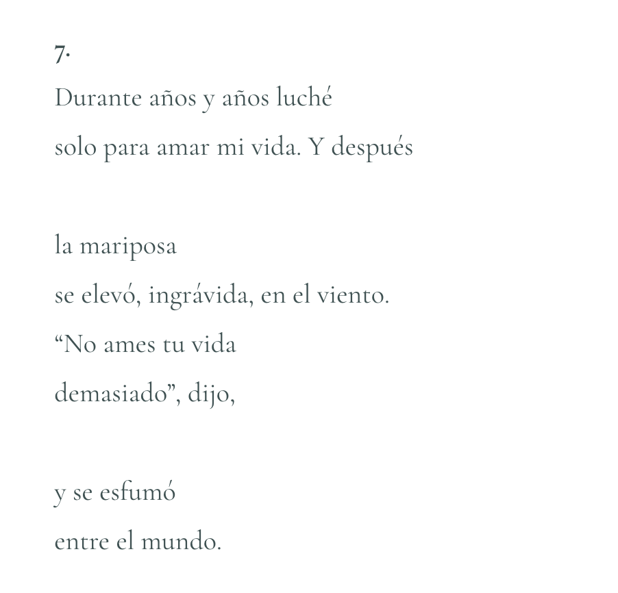 Desatarse. Hoy este poema de Mary Oliver: