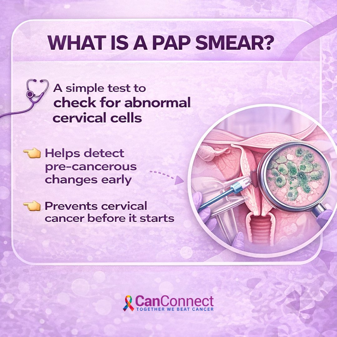 canconnectai's tweet image. Scared of a Pap smear? Don't be. 💜 Swipe through to understand exactly what happens — step by step. It's quick, simple, and could save your life. Early detection is always better than late regret. 👉 Book your screening today.
#PapSmear #CervicalCancerAwareness #EarlyDetection