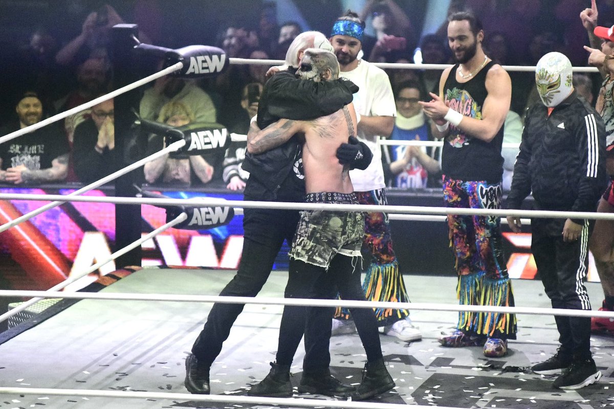 CoachJakeDimond's tweet photo. EVERETT — The hometown hero, Darby Allin, has DEFY’d the odds and defeated Maxwell Jacob Friedman to become AEW World Champion tonight.

Enjoy some of my photos from tonight’s coverage for the Nisqually Valley News! More photos will be included in the thread!

#AEW #DarbyAllin https://t.co/37CdhpZMyM