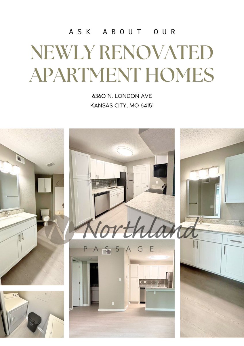 northlandpassMO's tweet image. 🚨BIG news! Our apartments have a fresh, makeover! Think modern layouts, top-notch appliances, and an irresistible new look! Intrigued? Slide into our DMs for all the juicy details about our revamped spaces. #NewLook #HomeSweetHome #CityLiving 🏠🎉