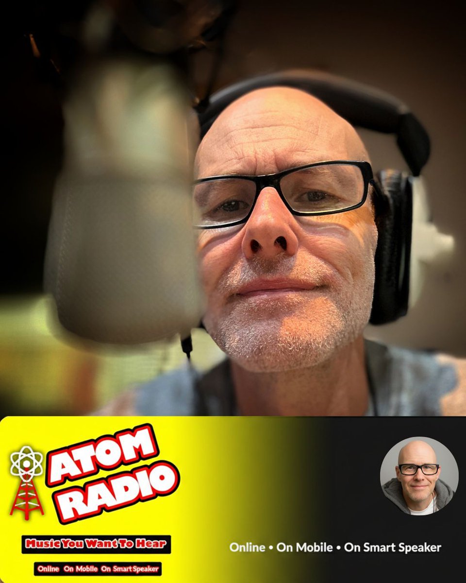 UkAtomRadio's tweet image. Thursday Breakfast is locked in 🎶
James, BA Robertson, Timbaland ft OneRepublic, Muse &amp;amp; more with @markdenholm

Across Slough, Windsor &amp;amp; Maidenhead – it’s music you want to hear

📱 Free Atom Radio app | Smart speaker | Online
🎧 atomradio.co.uk/listen

#BreakfastShow