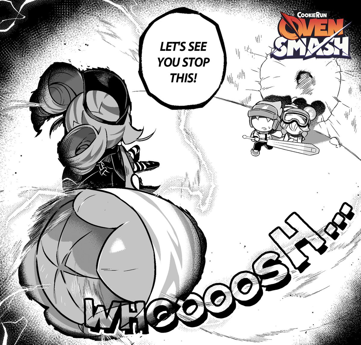 CROvenSmash's tweet photo. Did Bacon Roll Cookie just take down Melon Soda Cookie?! 😨
Find out what happens next in Episode 5 of the CookieRun: OvenSmash Comics, dropping tomorrow at 11:00 (GMT+9)!

👉 Catch up on previous episodes now on the OvenSmash X article!

#CookieRun #CookieRunOvenSmash https://t.co/ohi1Xj8G3x