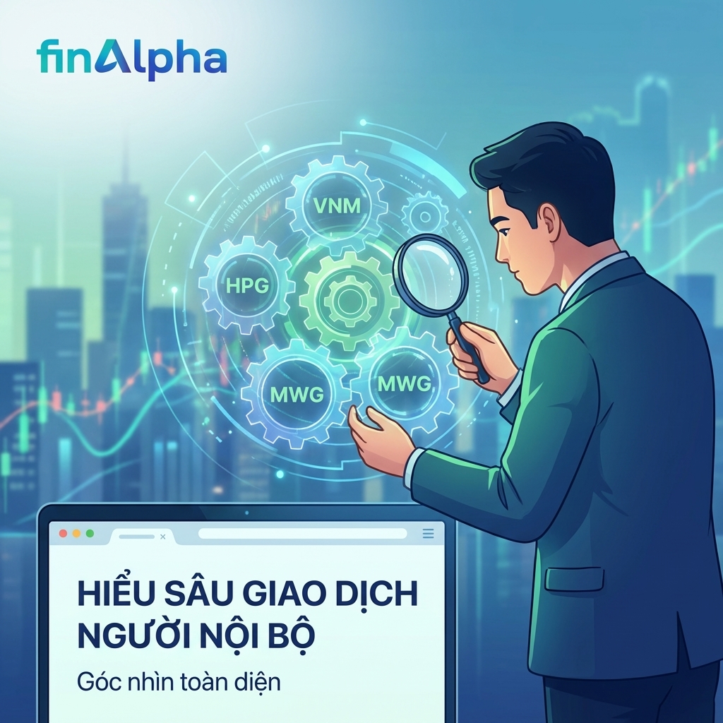 Finstock_ai's tweet photo. Tin người nội bộ đăng ký mua/bán cổ phiếu
🔹 Đăng ký ≠ Đã khớp: Luôn đợi báo cáo kết quả thực tế
🔹 Tỷ lệ sở hữu: Quy mô giao dịch so với lượng nắm giữ mới là chìa khóa
🔹 Mục đích: Phân biệt nhu cầu cá nhân &amp; thay đổi vị thế
#finAlpha #NguoiNoiBo https://t.co/Ad4jYVcS6s