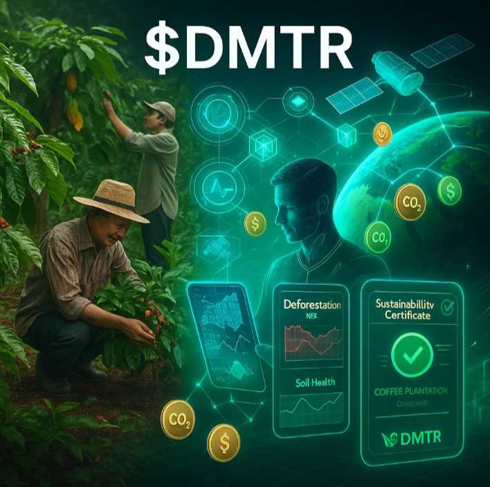 Martha56848329's tweet image. $DMTR Dimitra isn’t just another #AgriTech play. 
It’s delivering real-world #blockchain-powered traceability &amp;amp; #AI-driven insights that make sustainability measurable &amp;amp; verifiable.
$DMTR is undervalued yet it’s at the centre of global food security &amp;amp; climate accountability
$BTC