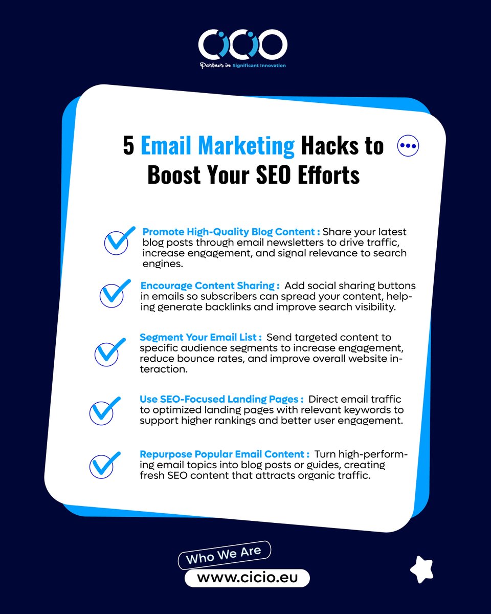 5 Email Marketing Hacks to Boost Your SEO Efforts.