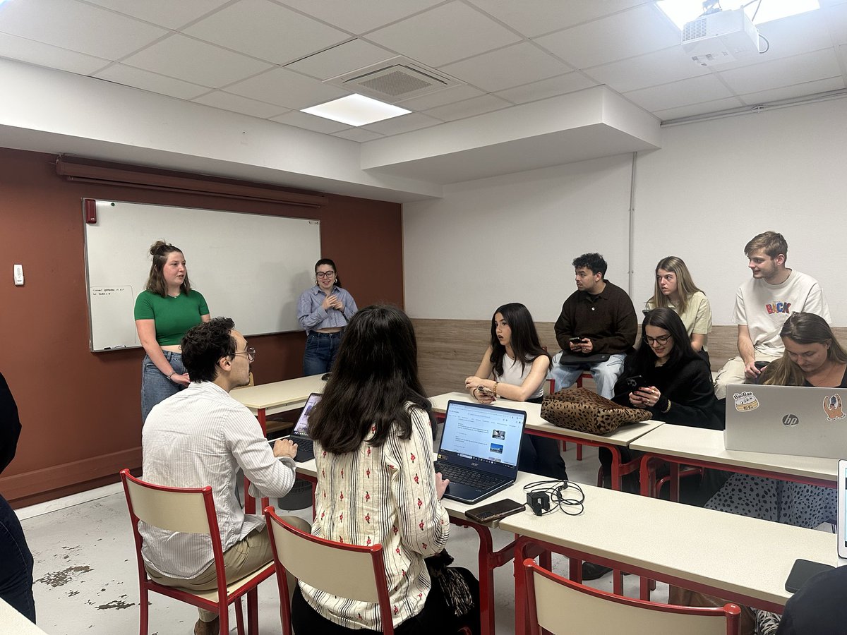 ISJToulouse's tweet image. La matinale de l’ISJT sur @Esprit Occitanie, ça continue aujourd’hui. Nous sommes EN DIRECT jusqu’à 9h45. 🚨 Pour nous écouter 👇
 espritoccitanie.fr
#matinaleISJT #endirect #radio #onair #journalisme