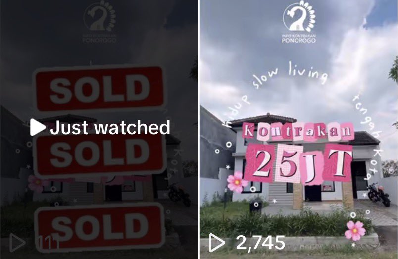 ya Allah kontrakan 25jt melawan umr ponorogo, mana langsung terhuni😭😭😭