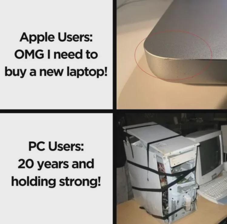 PC users are another breed 😂🤭