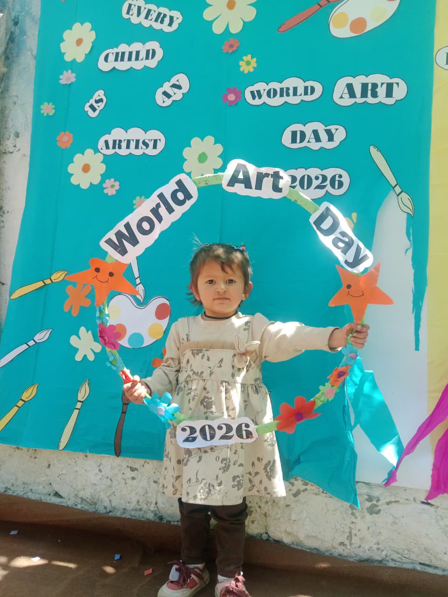 RFInterventions's tweet image. 𝐖𝐨𝐫𝐥𝐝 𝐀𝐫𝐭 𝐃𝐚𝐲 𝟐𝟎𝟐𝟔
World Art Day 2026 at RF ELM Center Zulfiqarabad, Gilgit 🌿🎨
Theme: “A Garden of Expression”
Celebrating art as a universal language that inspires creativity, unity, and community.

#WorldArtDay #RupaniFoundation #ELMCenter #EducationWithPurpose