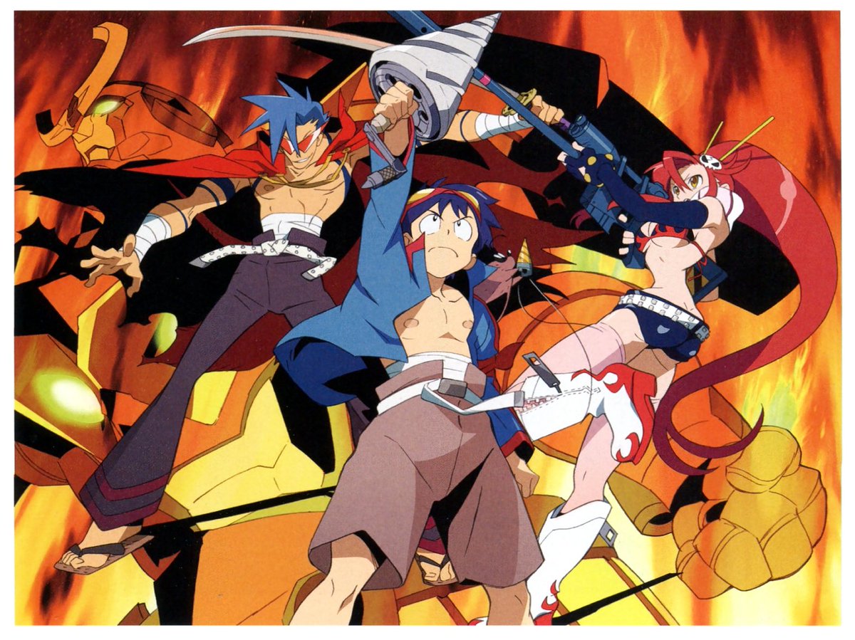 Studio Gainax/Trigger Artworks tweet media