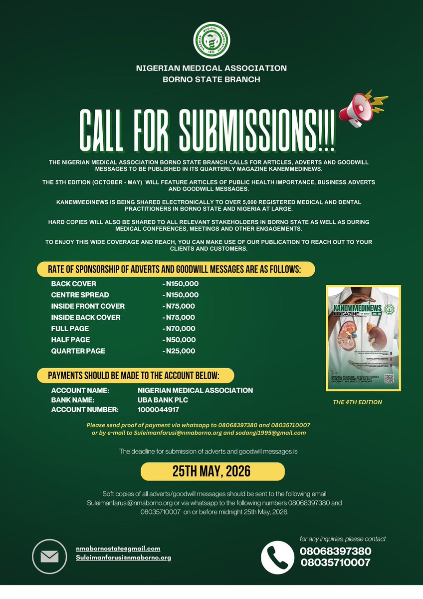 NMA BORNO STATE tweet media