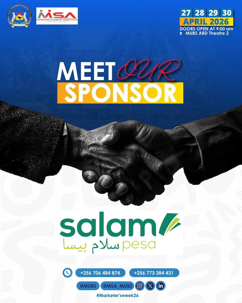 MUBS Marketing Student's Association. tweet media