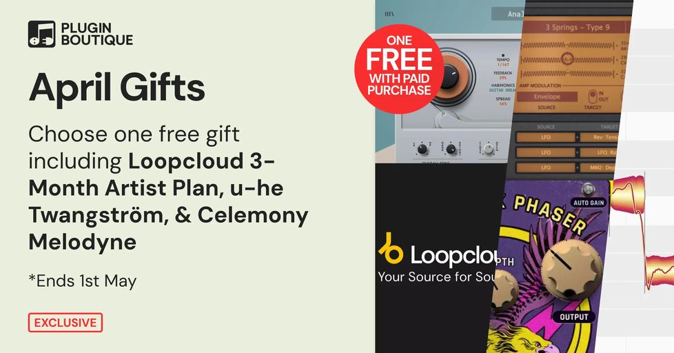 PluginDealsFeed's tweet image. Receive a free copy of u-he Twangstrom, Safari Audio Hawk Phaser, Karanyi Sounds Matra, or Celemony Melodyne 5 Essential with any purchase from Plugin Boutique. Offer valid until May 1st.

🔗 pluginboutique.com/articles/2073?… [affiliate link]

#Freebie