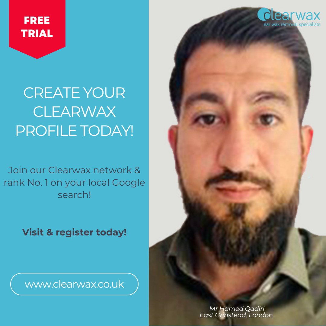 clearwax01's tweet image. **3 MONTH FREE TRIAL**

Attract more ear wax removal customers and increase your revenue then you too can join our network today! There is no obligation for you to continue after the free trial.

Click the link below to learn more!
ow.ly/gvzi50XnImw

 #earwax #audpeeps