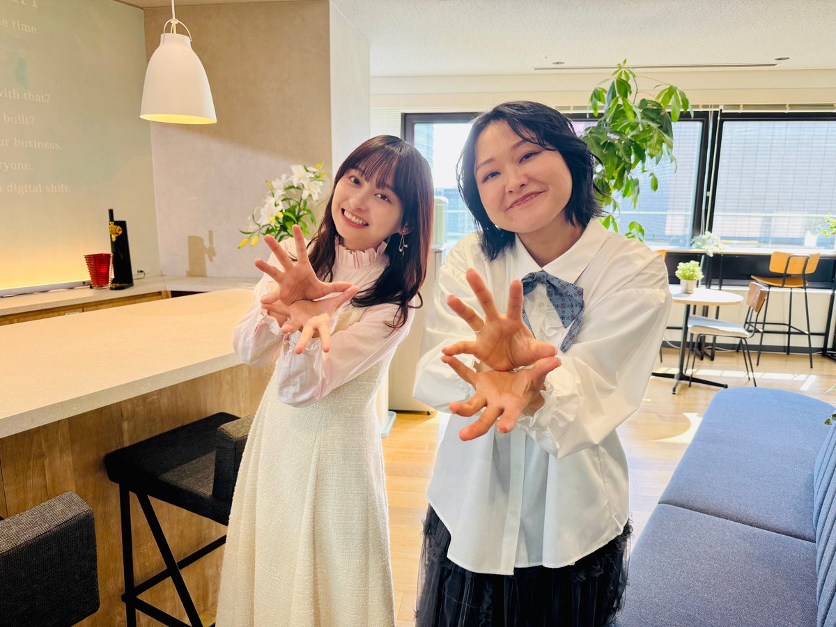 ウェル美とネス子。(日テレ) tweet media