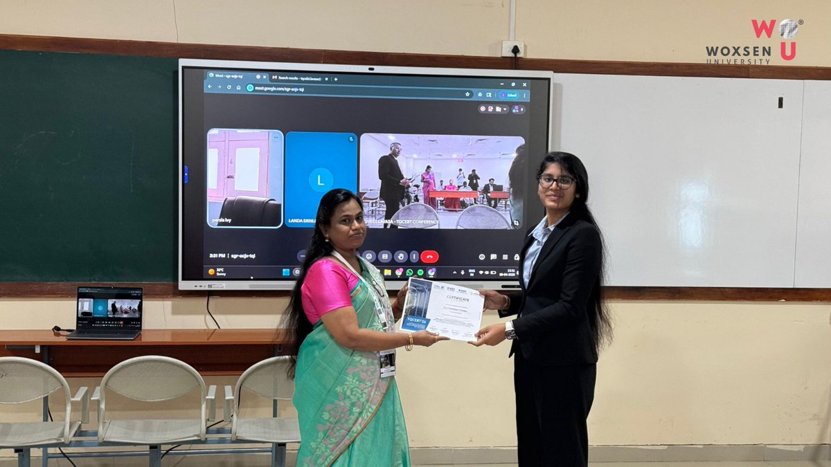 Woxsen University tweet media