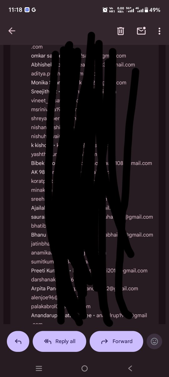 junsuu1986's tweet photo. @OfficialIGNOU @ugc_india @EduMinOfIndia 

How do they get students' personal data such as e-mail ID and phone numbers? Are you aware of the data security? How could you share our personal details with third-party agencies? Who will be responsible if they misuse the details? https://t.co/8pIuqCHrdO
