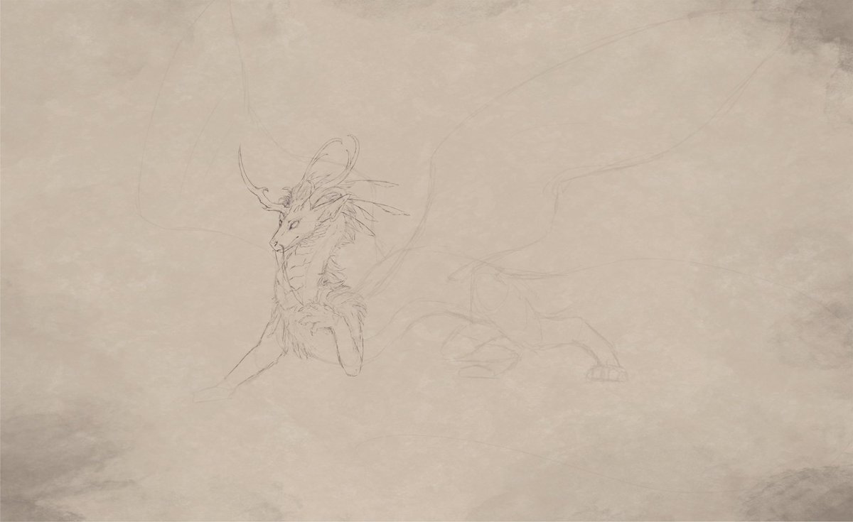 I was busy locking the hell in on drawing dragons in a medieval sketch art style, to make it look like it was drawn on parchment paper. And then got distracted. 

What we talking about?