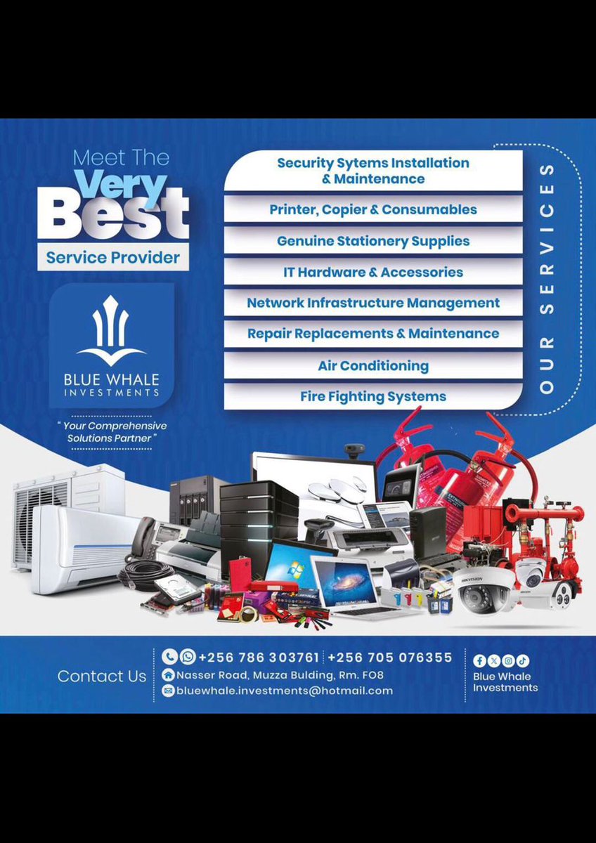 jacoblukanda1's tweet photo. @rwenzori_ @TUMUHAISEJUDIT1 For all your ict security needs contact us today 0705-076355 https://t.co/1Ms8GEX9vF