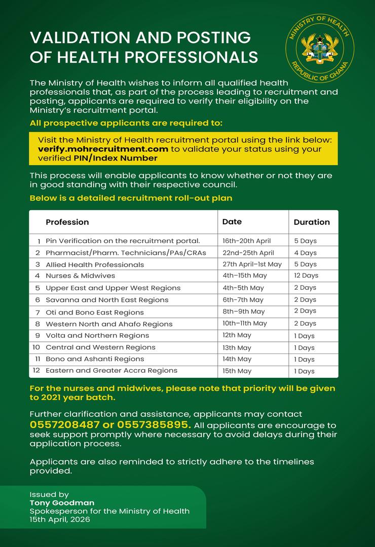 Ministry of Health, Ghana tweet media