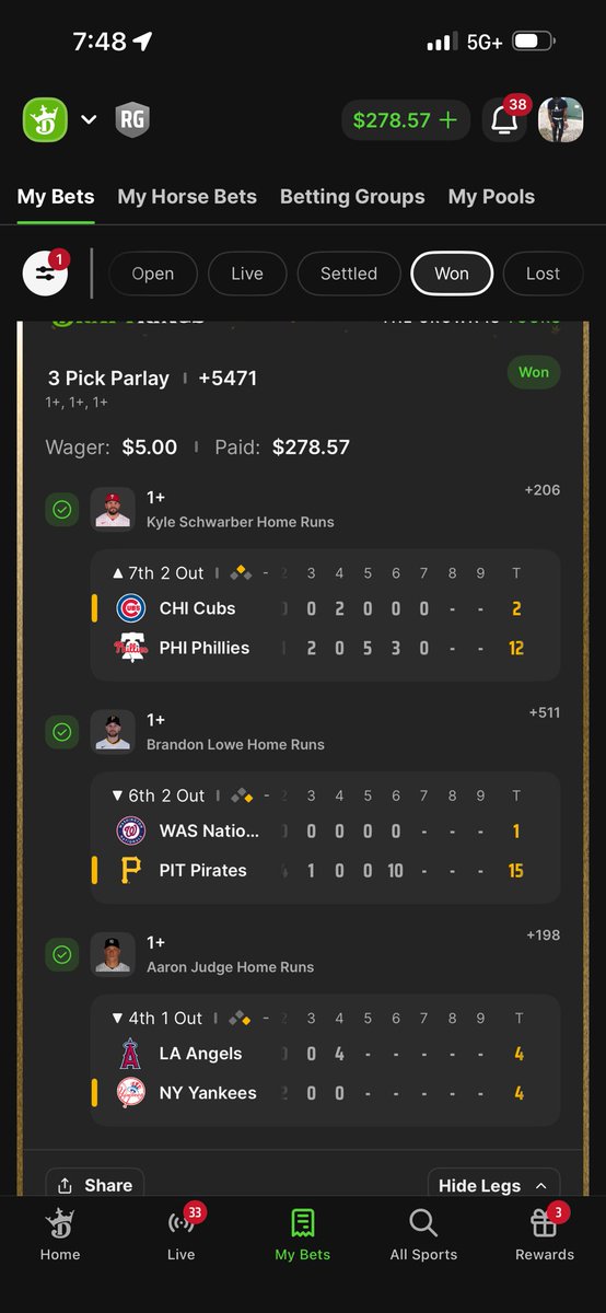 LAH_NORM's tweet photo. Had a feeling and took it !💎 discord ate tonight #mlb https://t.co/NPvTYT63iM