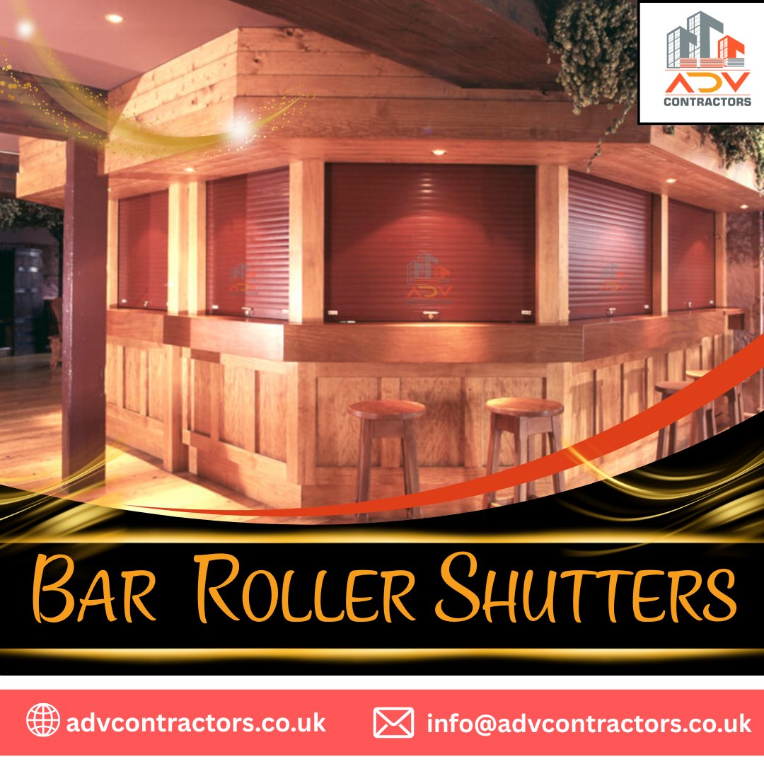adv_contractors's tweet photo. 👉Durable Bar Roller Shutters provide smooth operation strong protection and sleek appearance ideal for pubs and bars enhancing safety while maintaining easy access!
#BarSafety #ShopProtection #SecureEntry #CommercialSolutions #RollerShutters
👉Website: https://t.co/IrZdYhvZwX https://t.co/JmykCmq5ZR