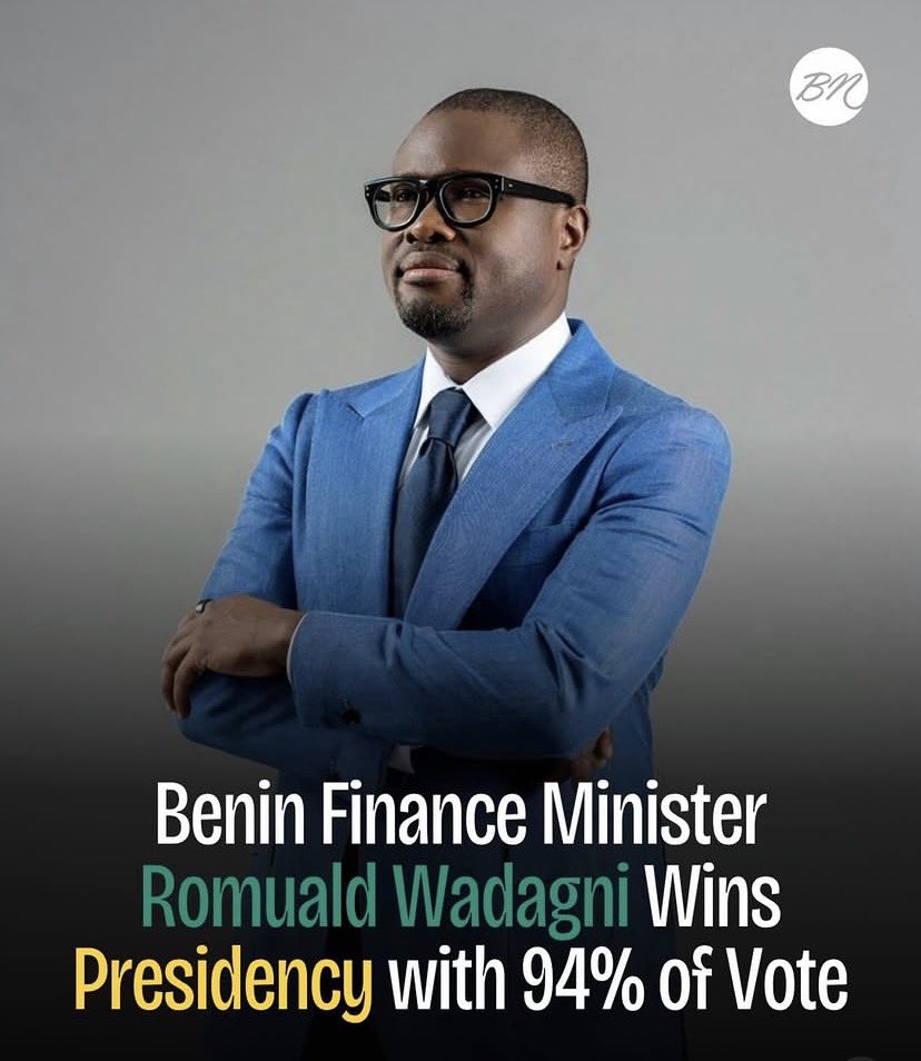 Nice one from BENIN REP 🇧🇯 👏
He is 49 years old 

Congratulations Romuald Wadagni

Nigerians how far 🤣🤣 

#benin #beninrepublic #nigeria