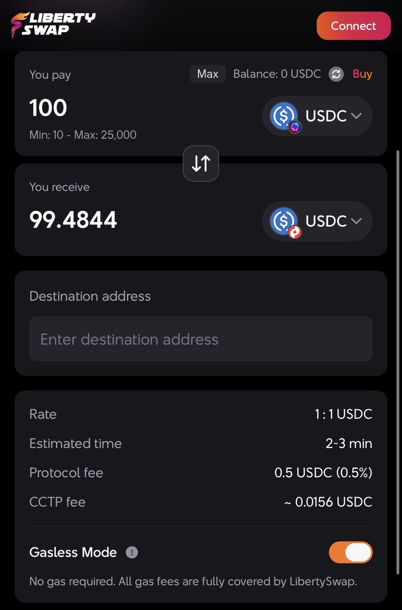 Liberty Swap ⚡️ Bridge2Pulse™️ Zero-Fee DEX tweet media