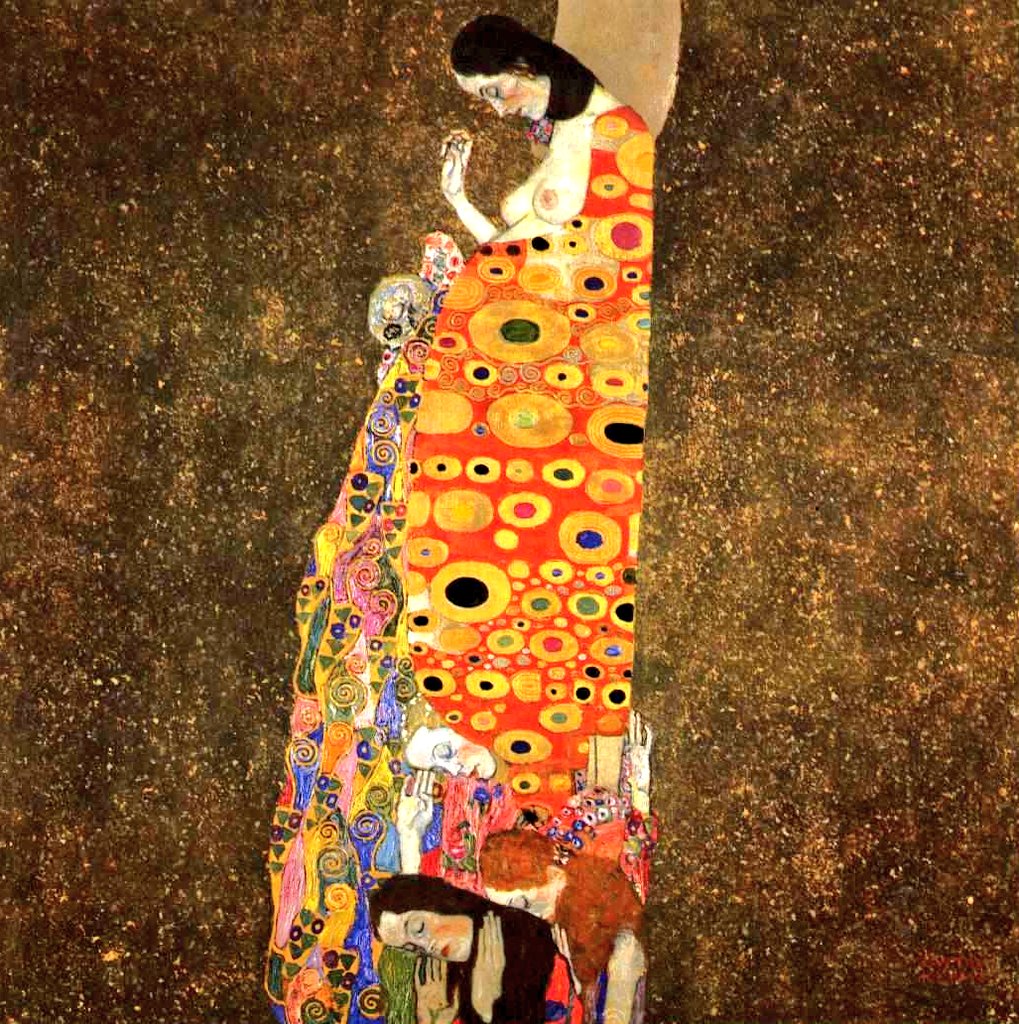 Gustav Klimt 
Hope II, 1908
