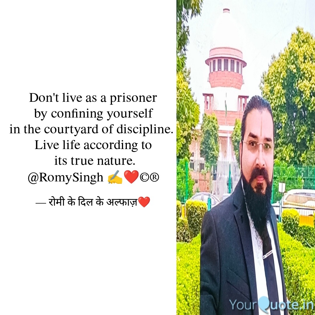 romysinghy97's tweet image. #livelife #prisoner #courtyard #nature 
 
Read my thoughts on @YourQuoteApp #yourquote #quote #stories #qotd #quoteoftheday #wordporn #quotestagram #wordswag #wordsofwisdom #inspirationalquotes #writeaway #thoughts #poetry #instawriters #writersofinstagram #writer
#RomySingh ✍️❤️
